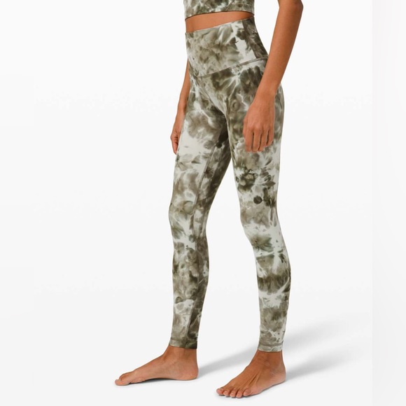 Lululemon Align Pant 28" 
Diamond Dye Light Sage Army Green Dark Olive - Picture 3 of 8